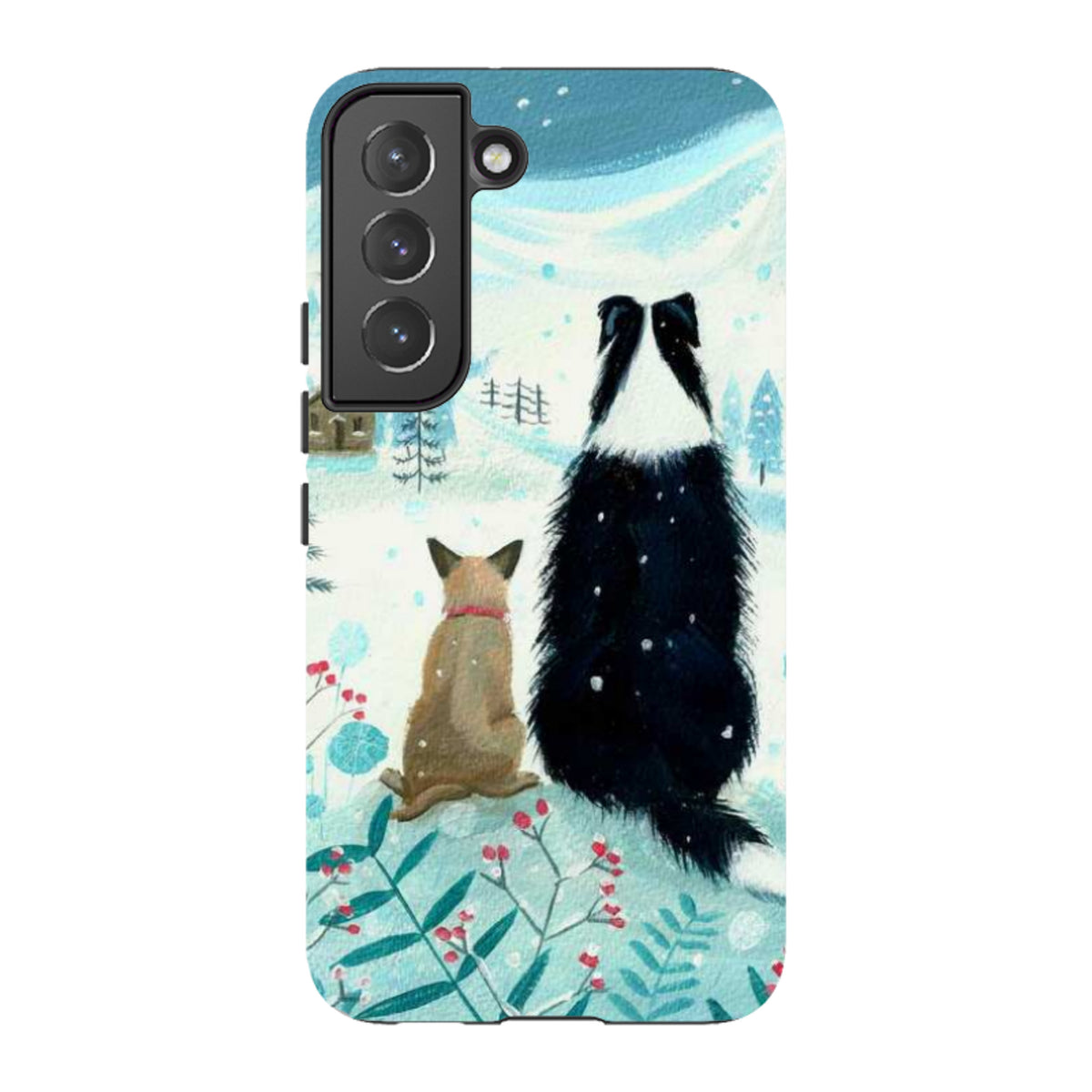 Samsung Tough Case - Dogs Xmas By Mary Stubberfield