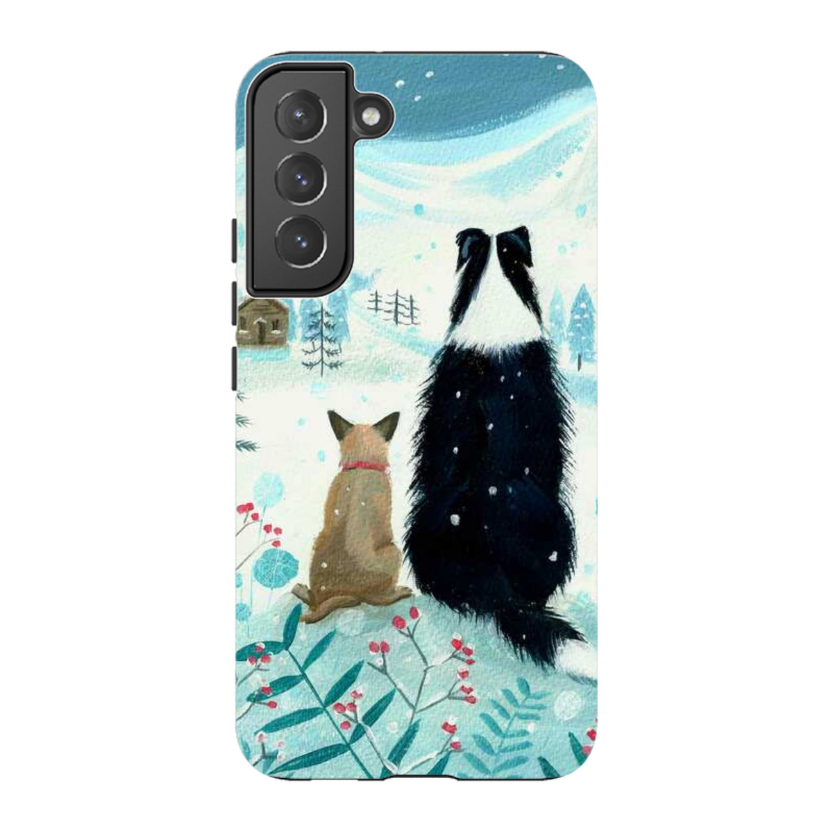 Samsung Tough Case - Dogs Xmas By Mary Stubberfield