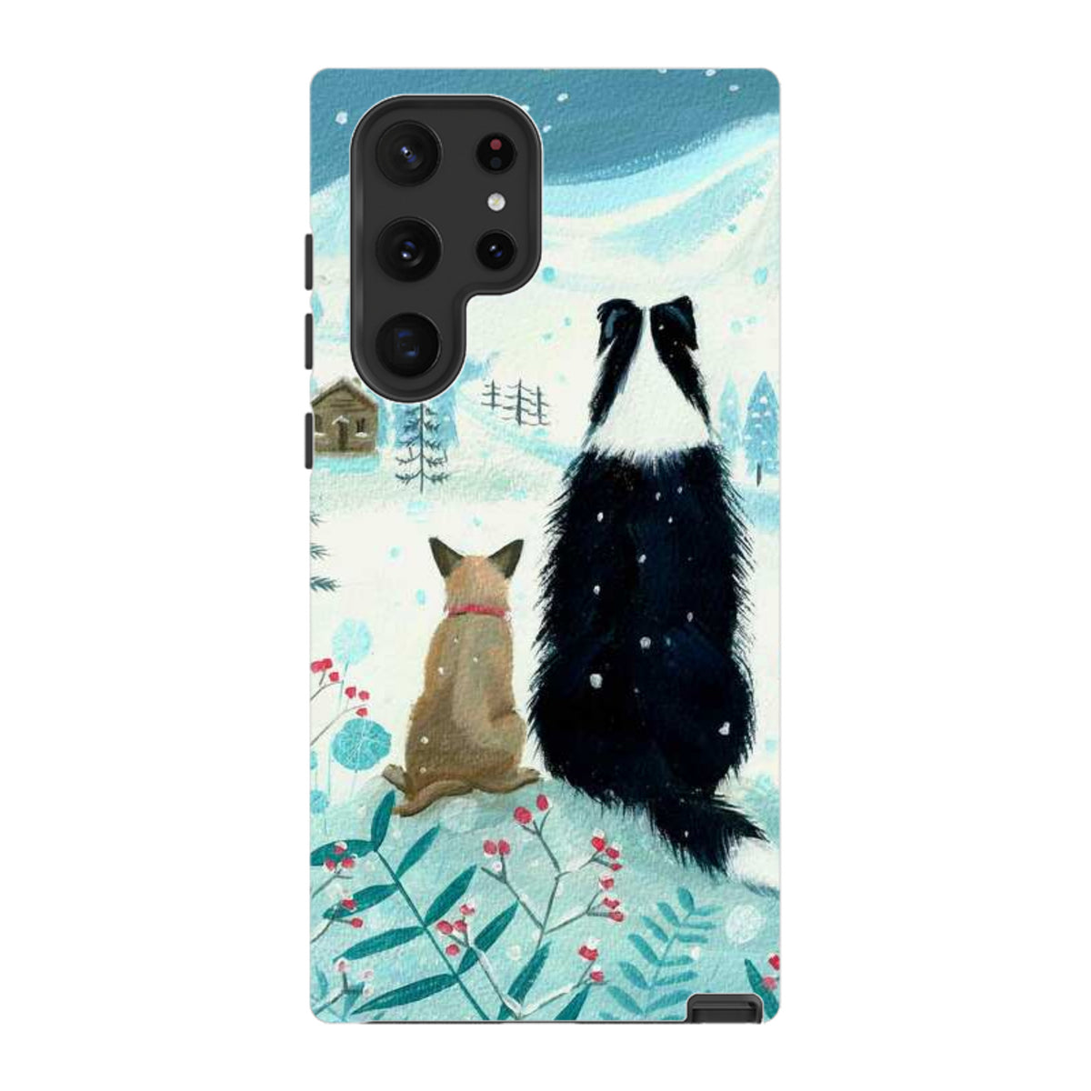 Samsung Tough Case - Dogs Xmas By Mary Stubberfield