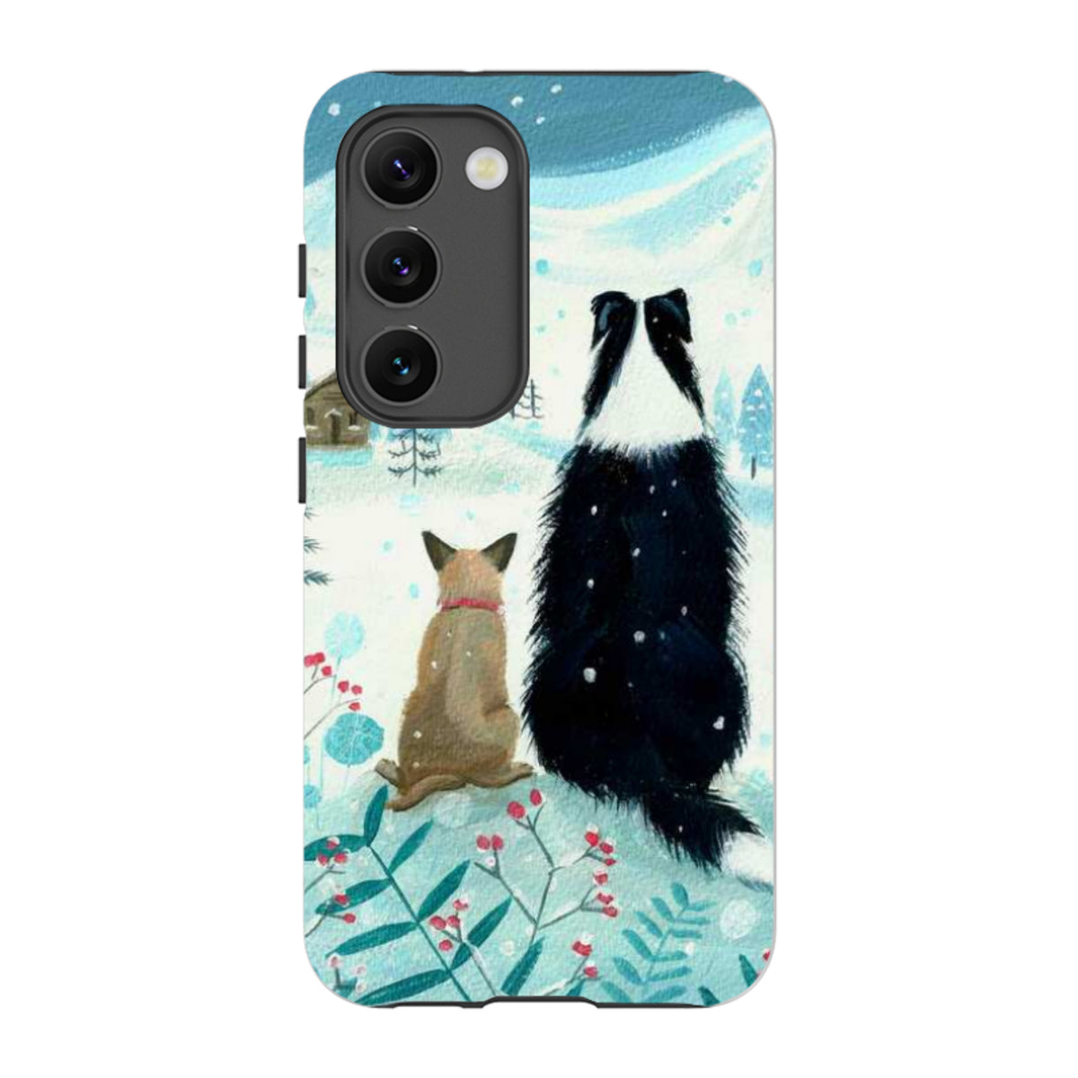 Samsung Tough Case - Dogs Xmas By Mary Stubberfield