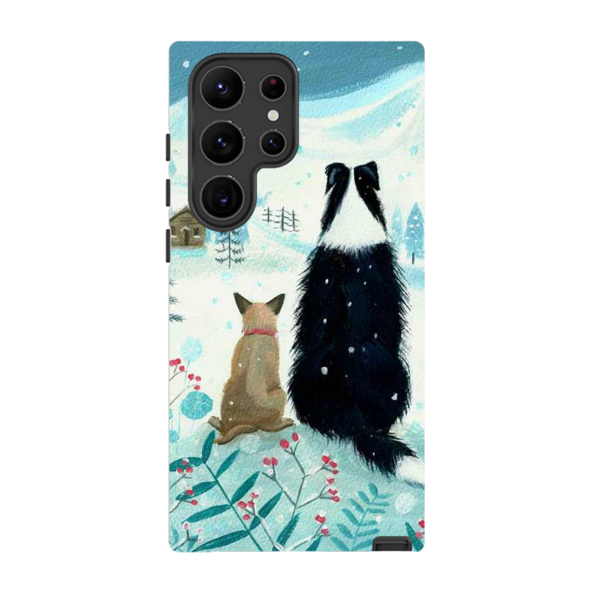 Samsung Tough Case - Dogs Xmas By Mary Stubberfield