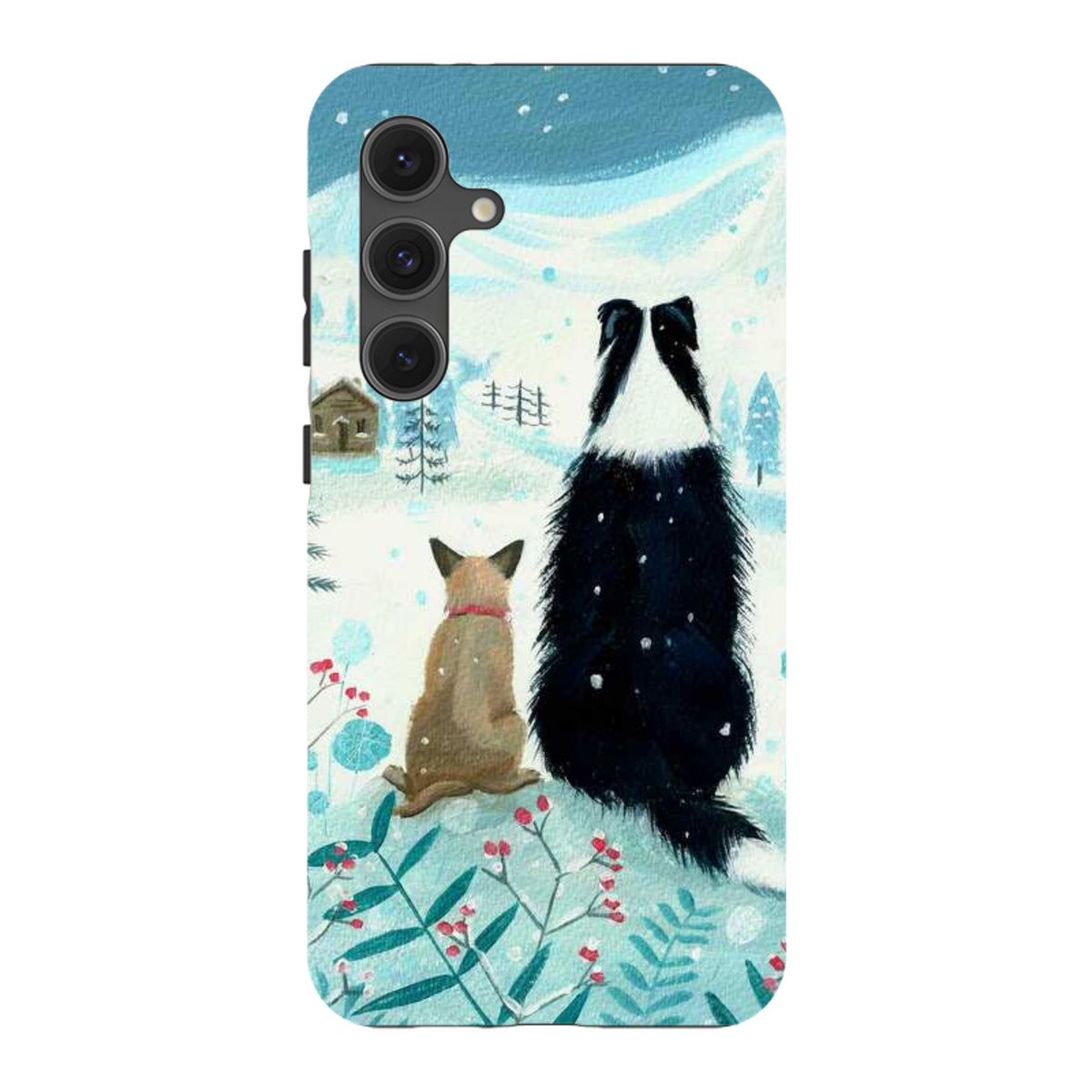 Samsung Tough Case - Dogs Xmas By Mary Stubberfield