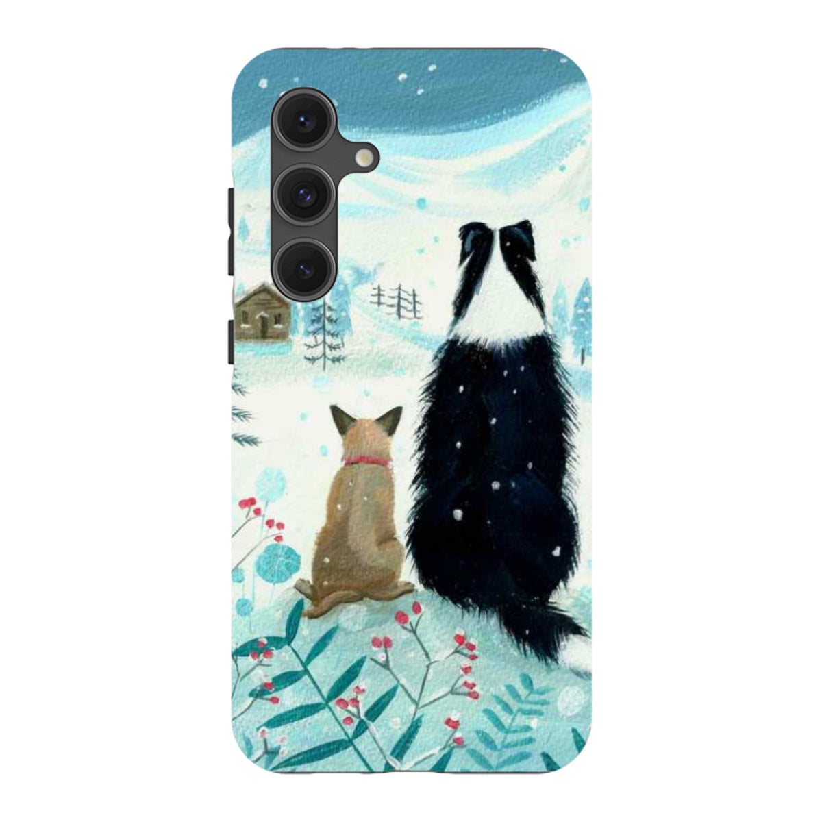 Samsung Tough Case - Dogs Xmas By Mary Stubberfield