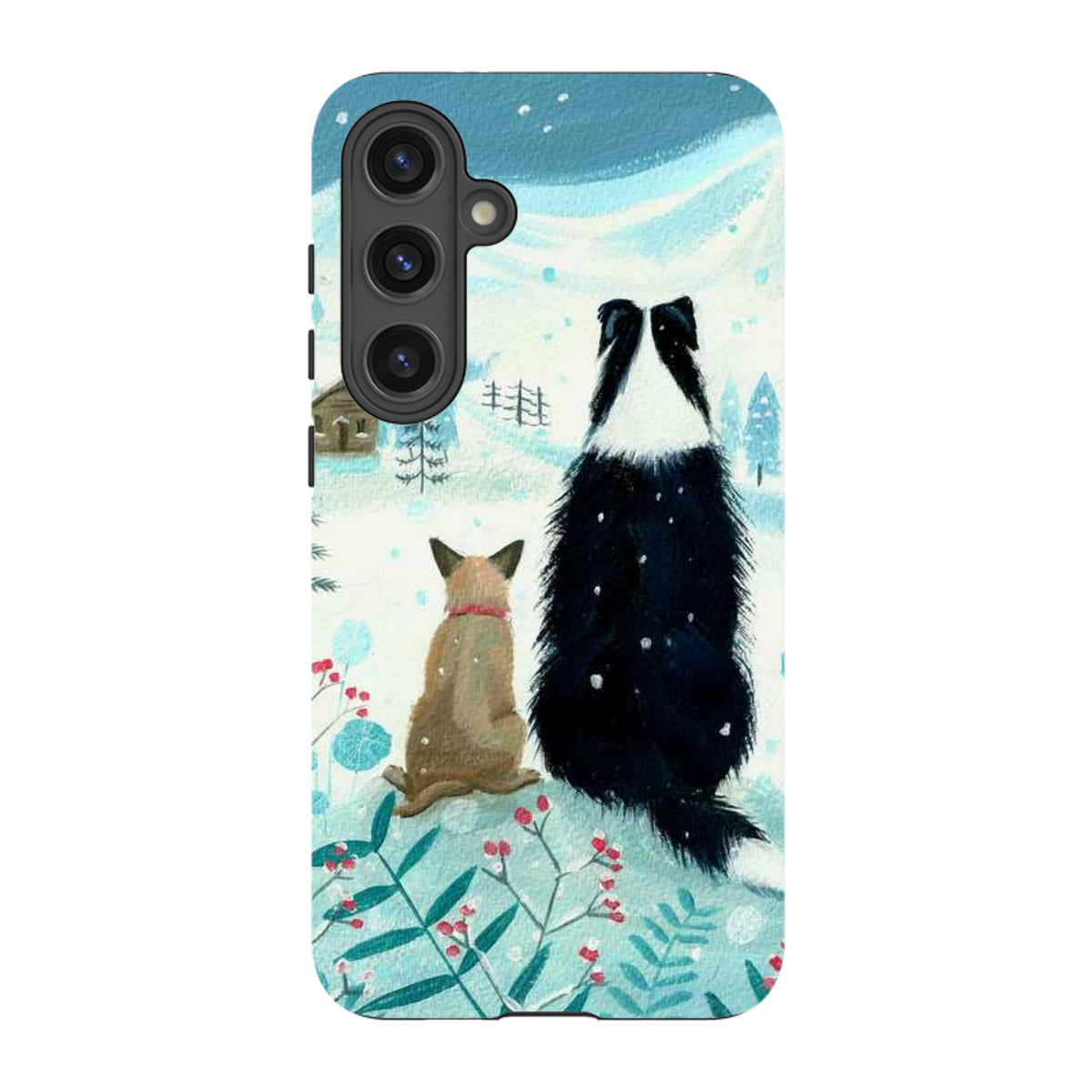 Samsung Tough Case - Dogs Xmas By Mary Stubberfield