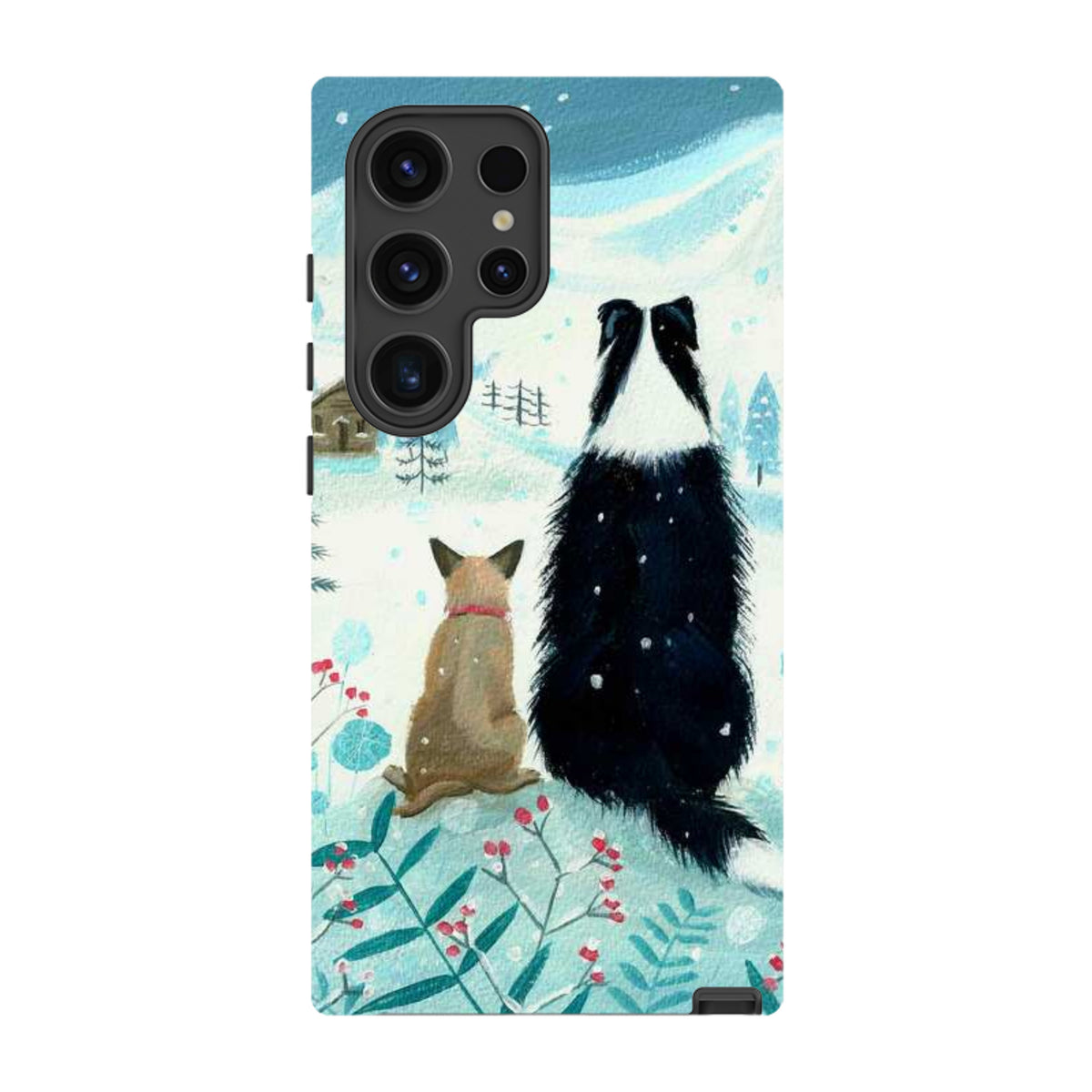 Samsung Tough Case - Dogs Xmas By Mary Stubberfield