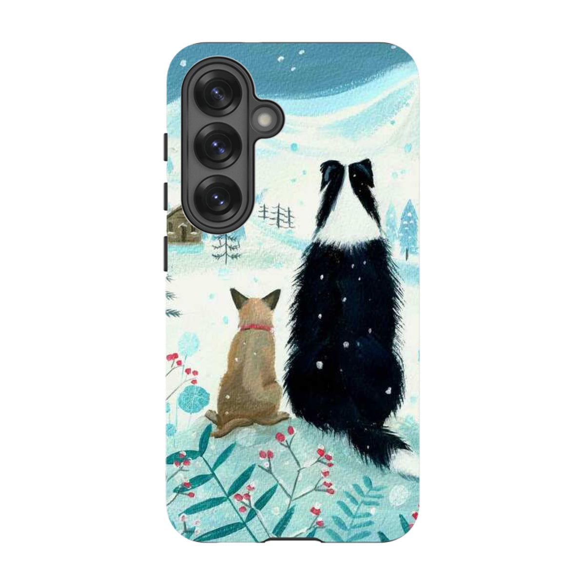 Samsung Tough Case - Dogs Xmas By Mary Stubberfield