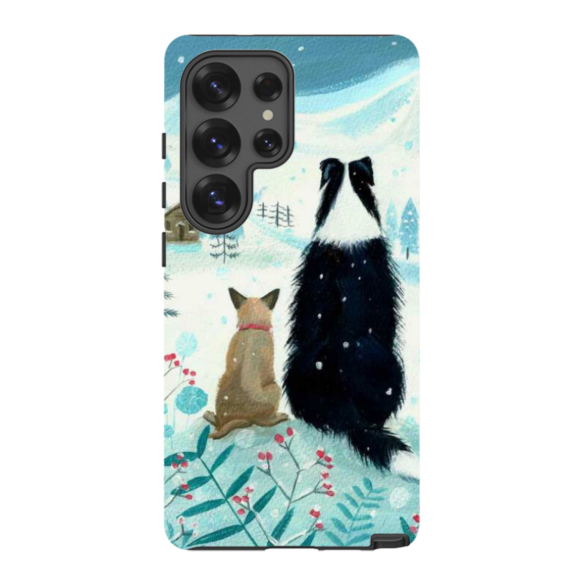 Samsung Tough Case - Dogs Xmas By Mary Stubberfield