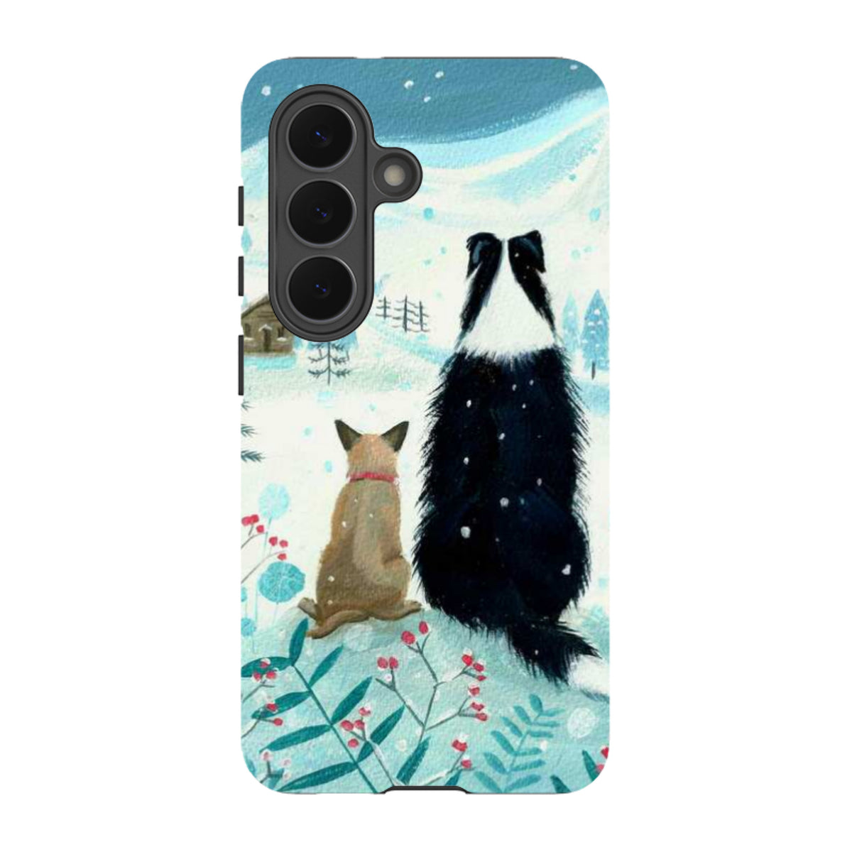 Samsung Tough Case - Dogs Xmas By Mary Stubberfield