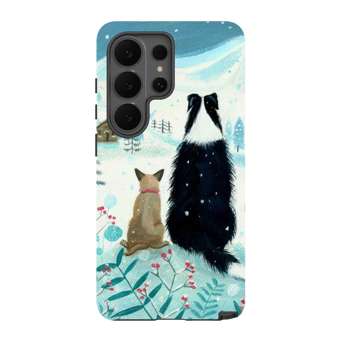 Samsung Tough Case - Dogs Xmas By Mary Stubberfield