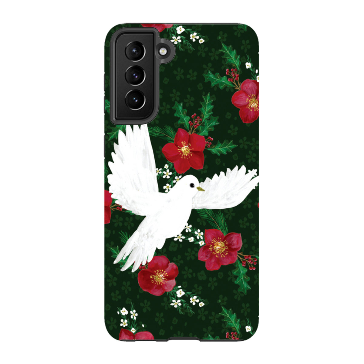 Здрав Кейс Samsung – Гълъб и Цветя от Аби Джейкъбс
