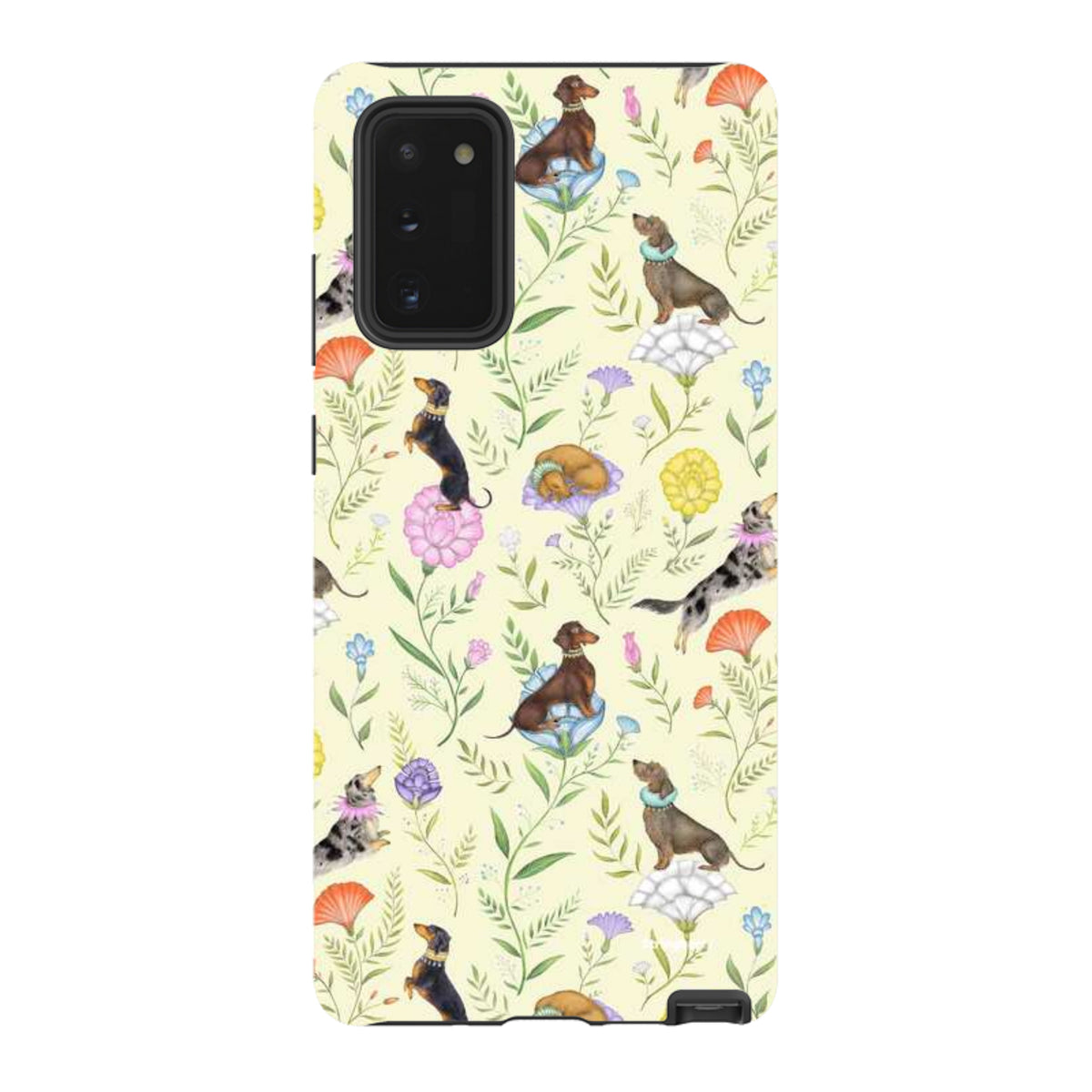 Samsung Tough Case - Doxy Day Afternoon Buttercream By Catherine Rowe