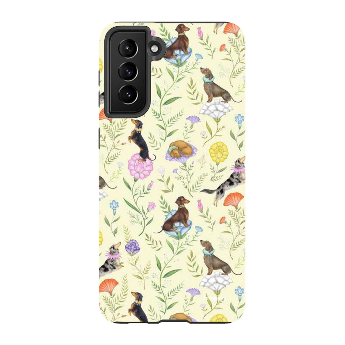 Samsung Tough Case - Doxy Day Afternoon Buttercream By Catherine Rowe