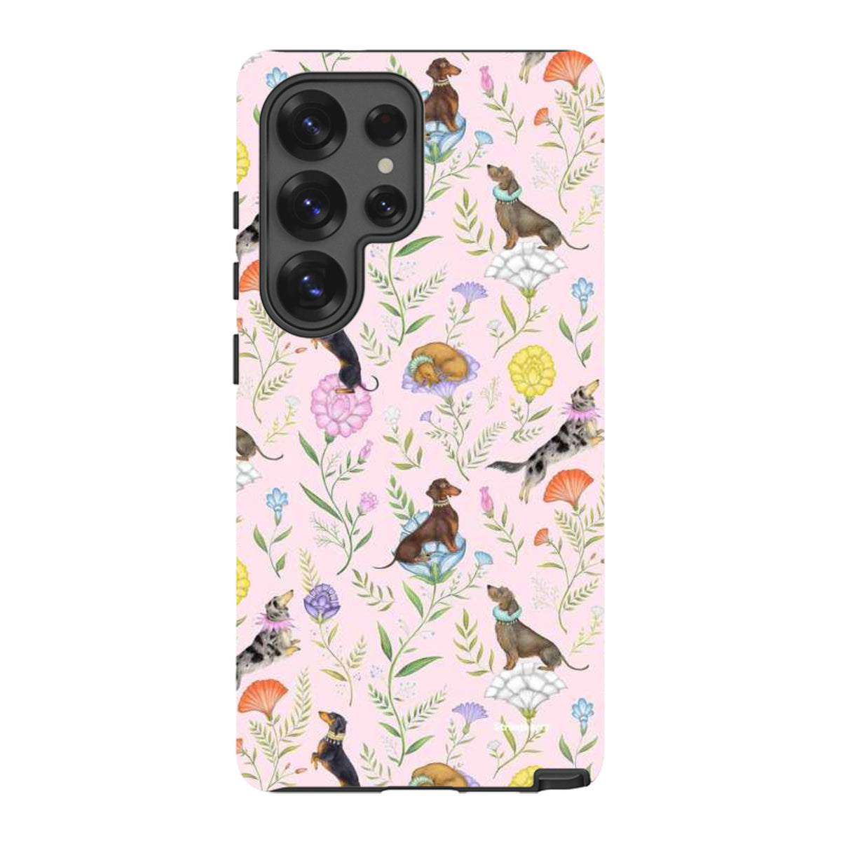 Samsung Tough Case - Doxy Day Afternoon Petal By Catherine Rowe