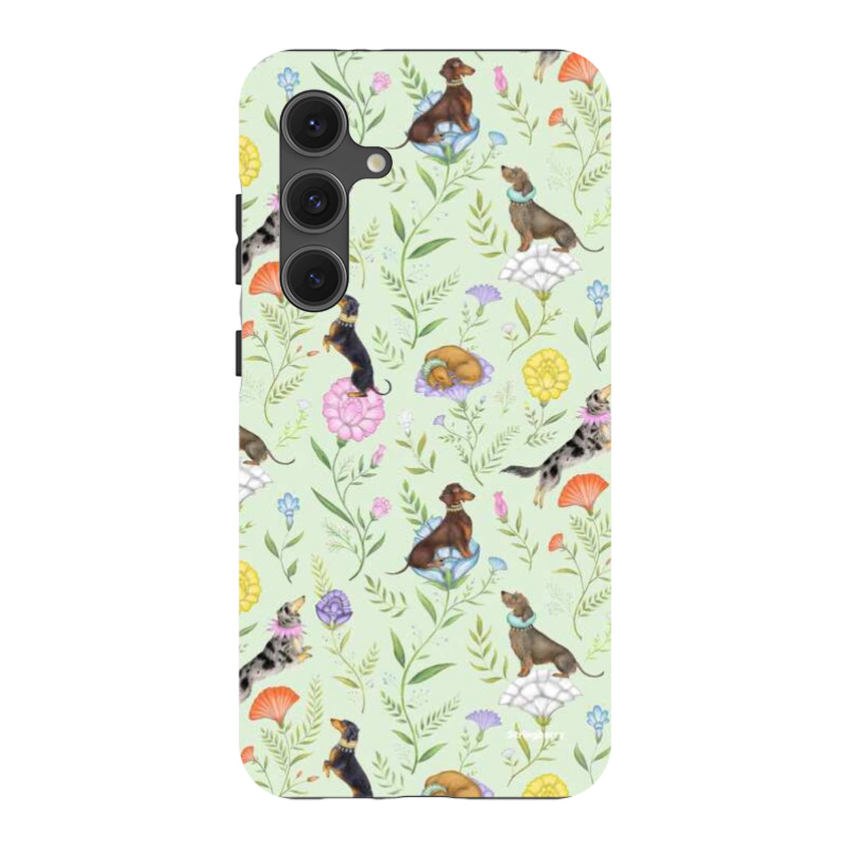 Samsung Tough Case - Doxy Day Afternoon Pistachio By Catherine Rowe