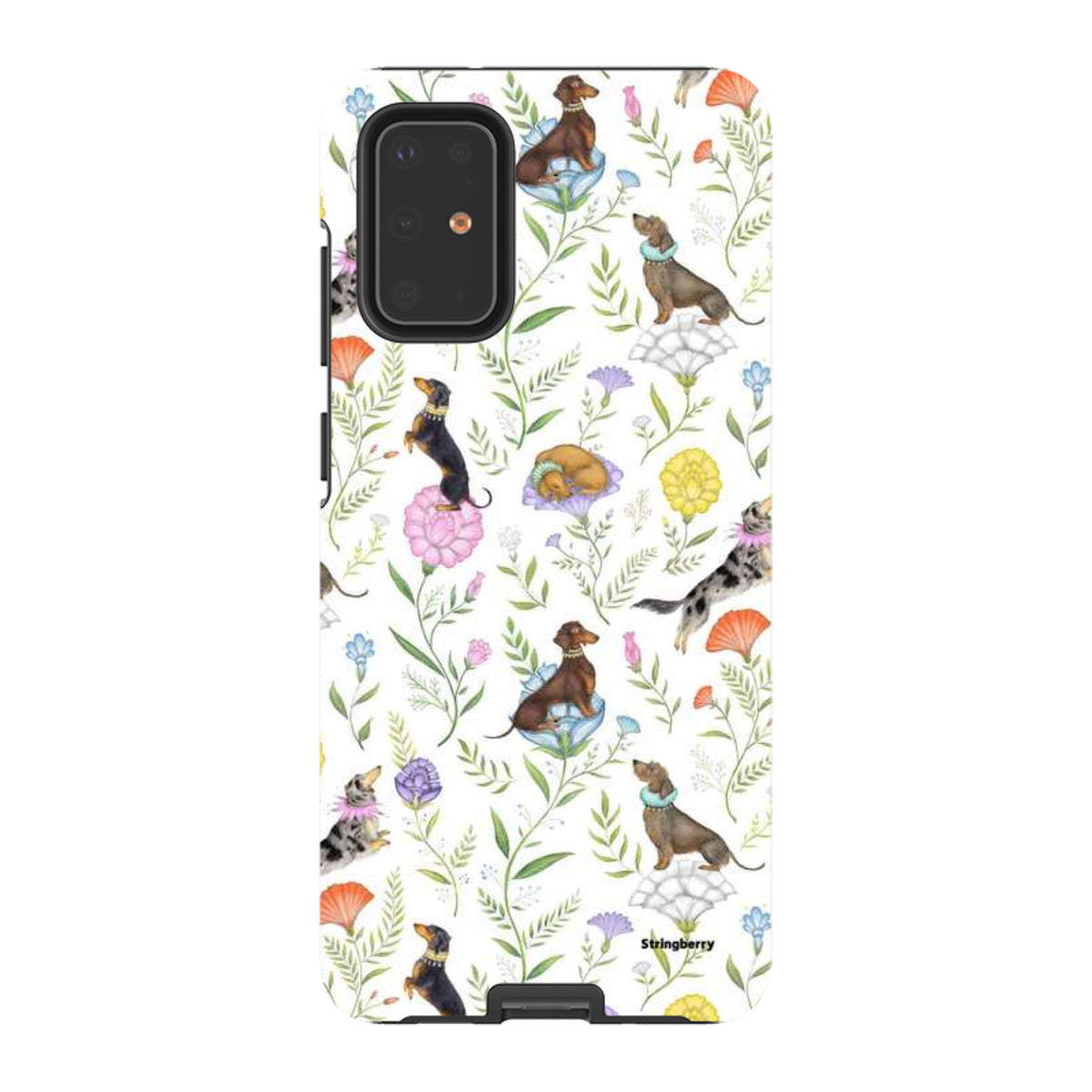 Samsung Tough Case - Doxy Day Afternoon White By Catherine Rowe