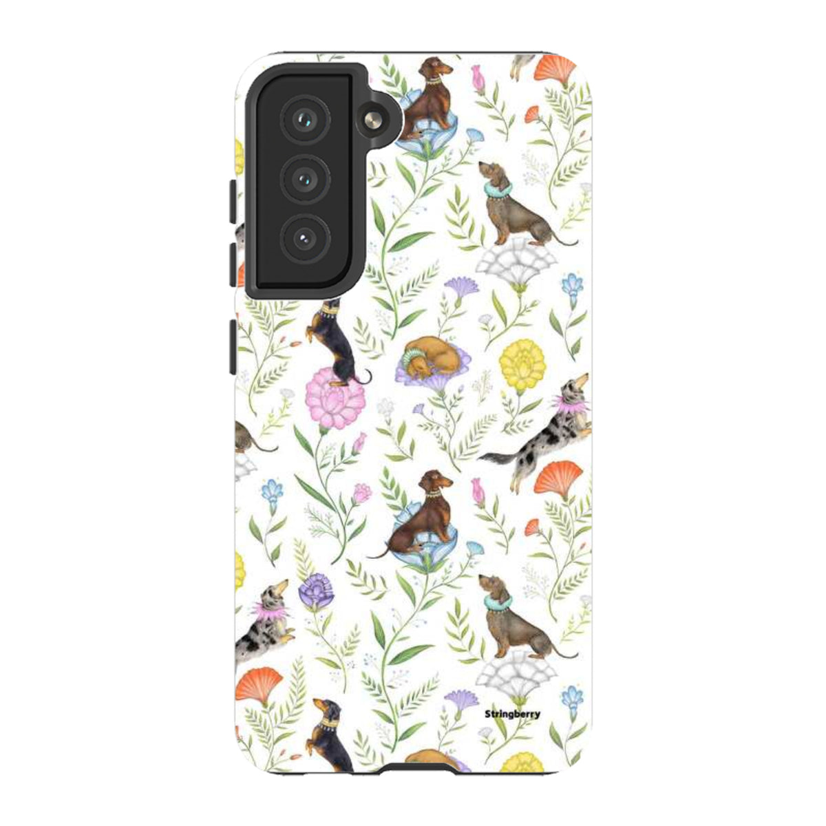 Samsung Tough Case - Doxy Day Afternoon White By Catherine Rowe