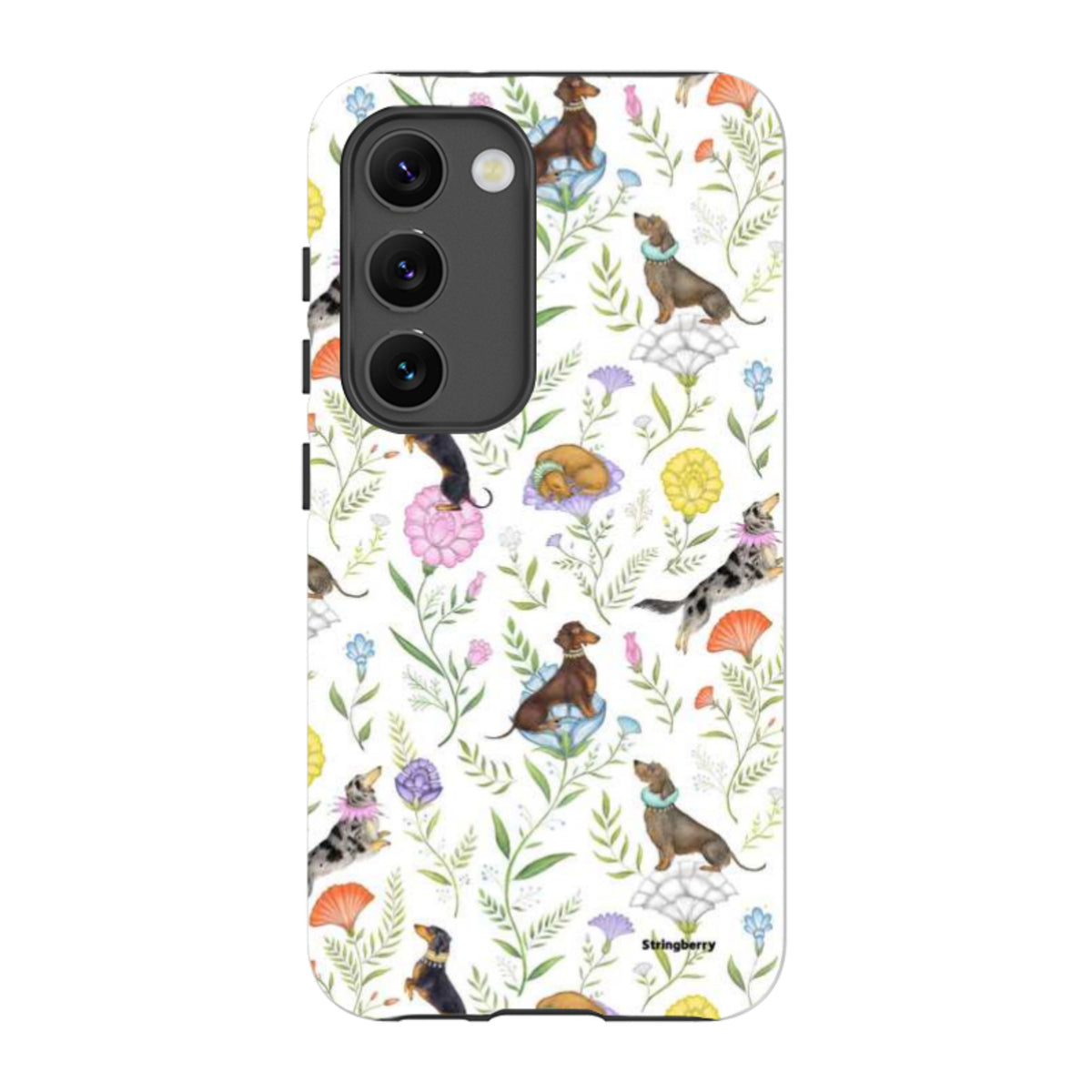 Samsung Tough Case - Doxy Day Afternoon White By Catherine Rowe