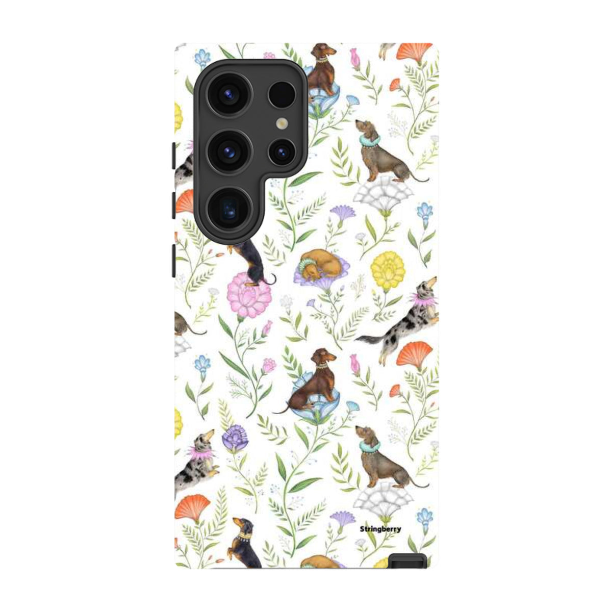 Samsung Tough Case - Doxy Day Afternoon White By Catherine Rowe