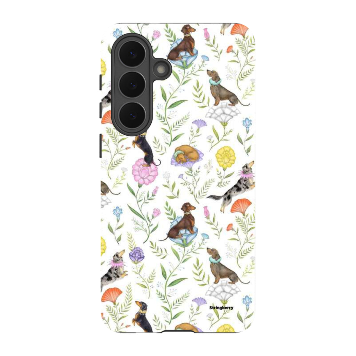 Samsung Tough Case - Doxy Day Afternoon White By Catherine Rowe