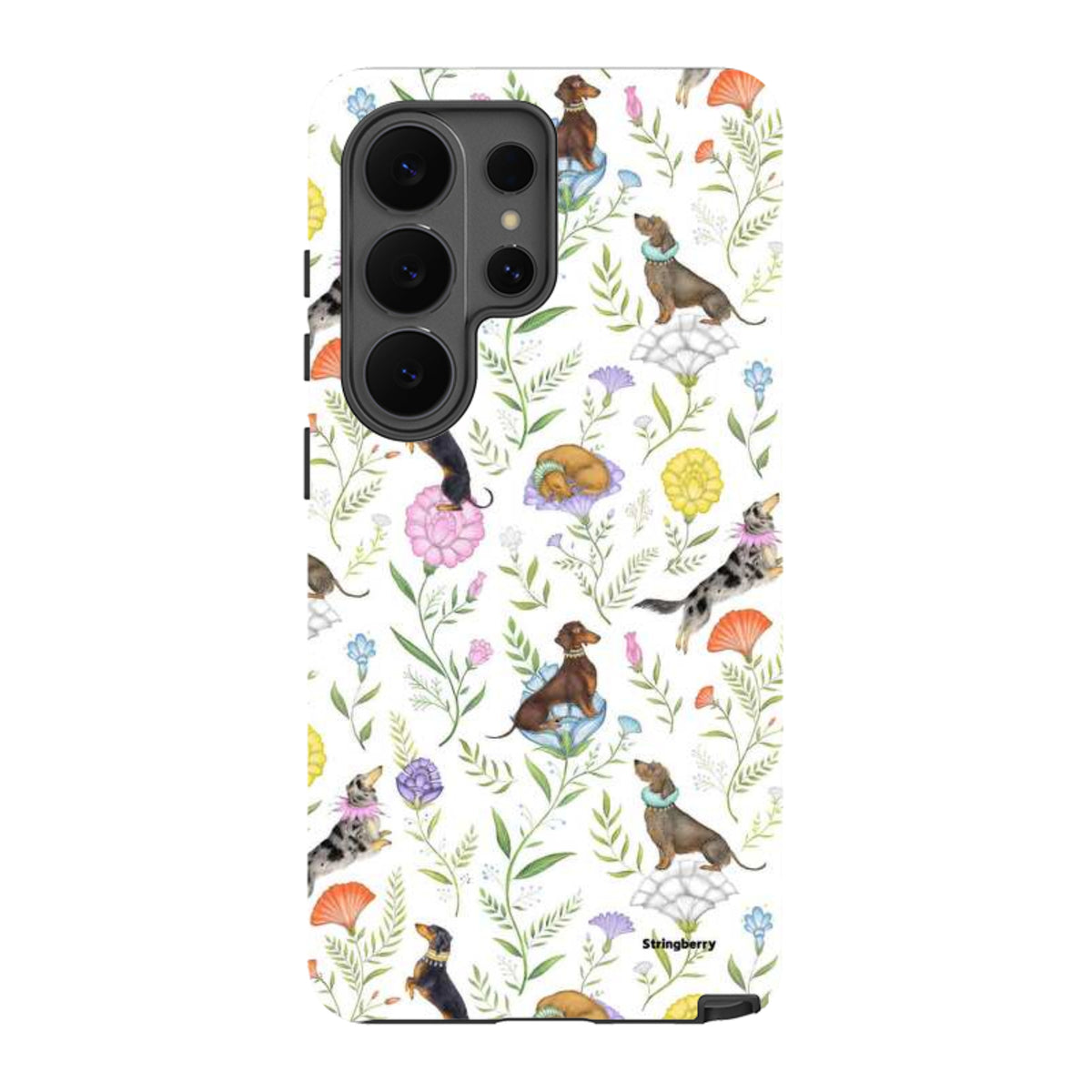Samsung Tough Case - Doxy Day Afternoon White By Catherine Rowe