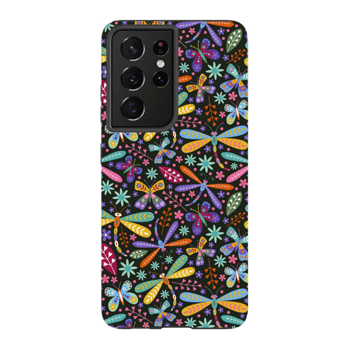 Samsung Tough Case - Dragon Flies Multi By Suzy Taylor