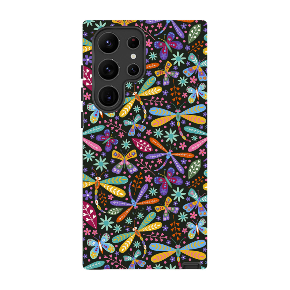 Samsung Tough Case - Dragon Flies Multi By Suzy Taylor