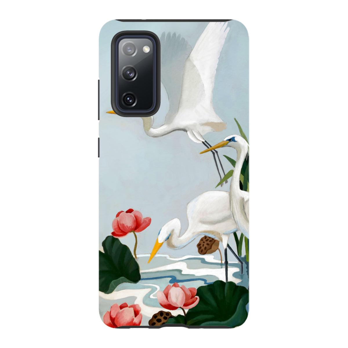 Samsung Tough Case - Egrets And Lillie's By Bex Parkin
