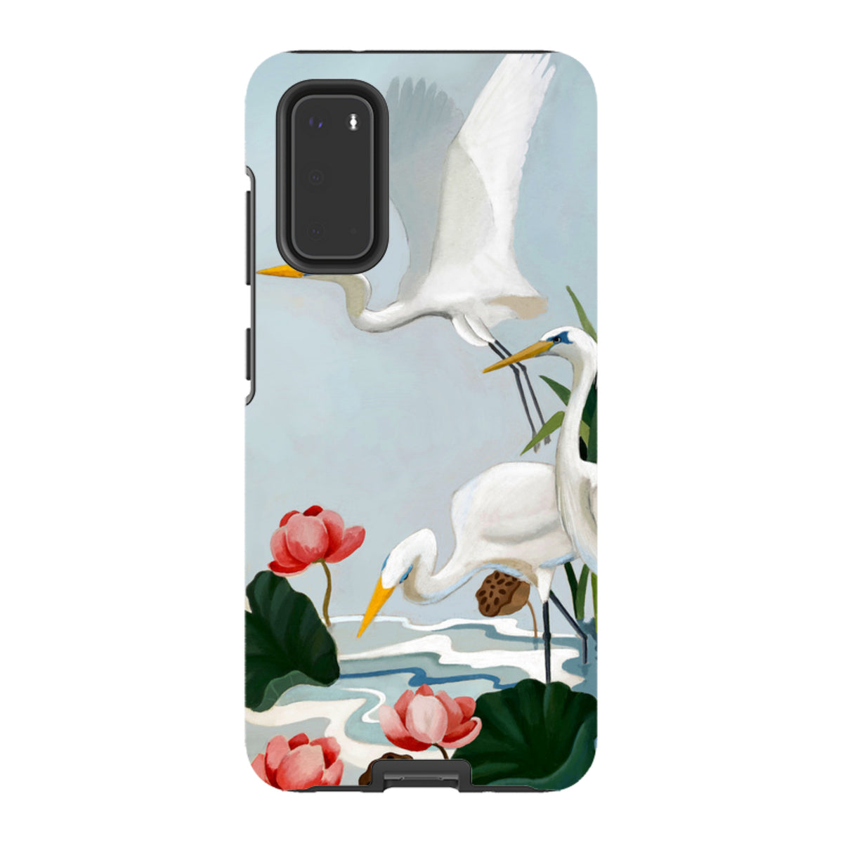 Samsung Tough Case - Egrets And Lillie's By Bex Parkin