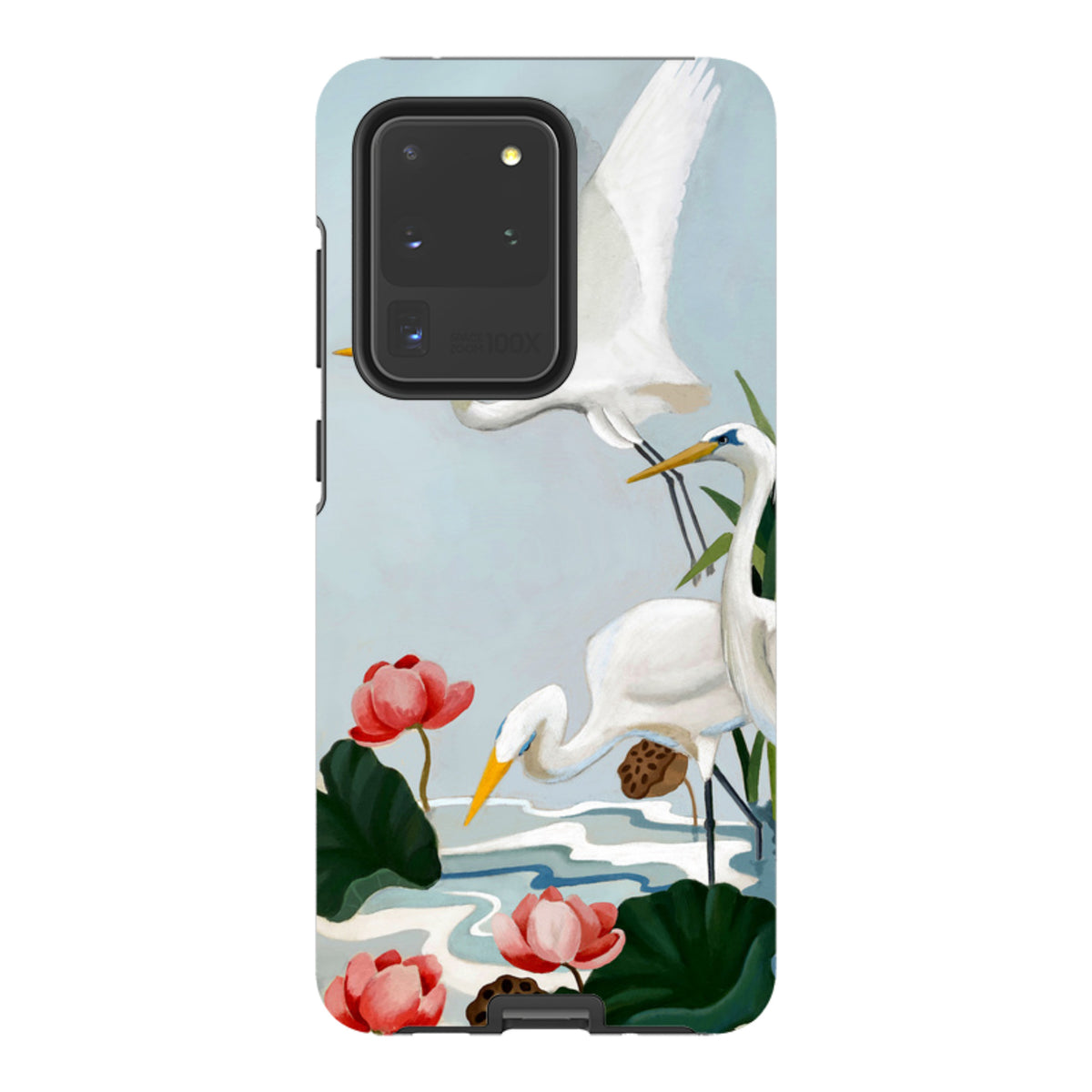 Samsung Tough Case - Egrets And Lillie's By Bex Parkin