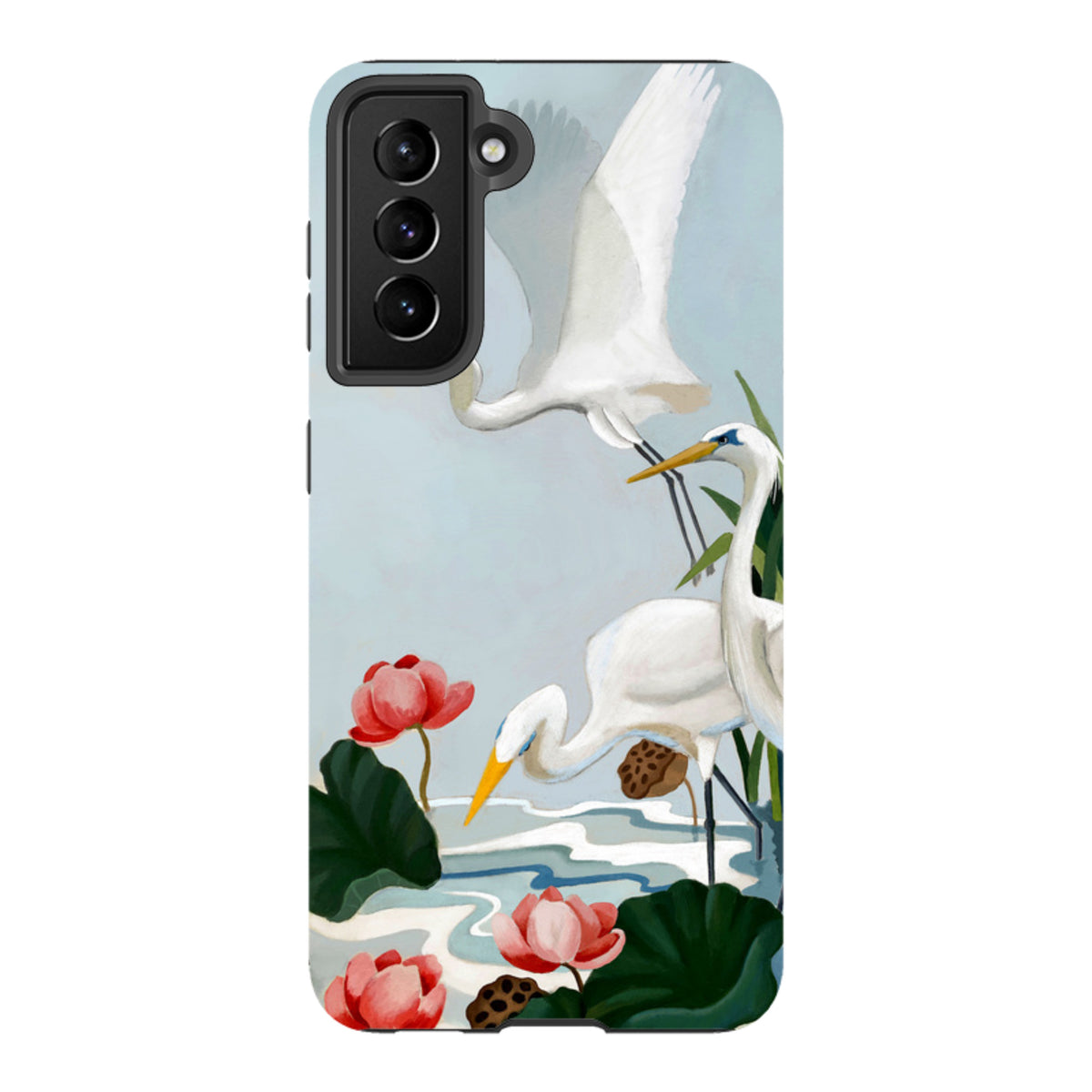 Samsung Tough Case - Egrets And Lillie's By Bex Parkin