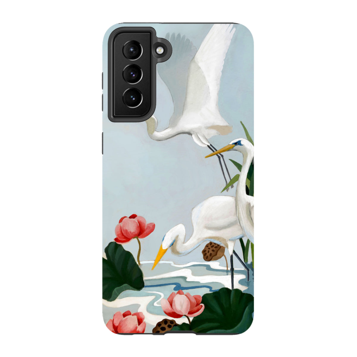 Samsung Tough Case - Egrets And Lillie's By Bex Parkin