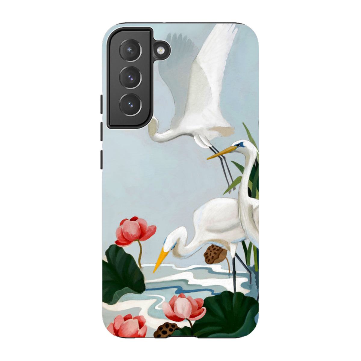 Samsung Tough Case - Egrets And Lillie's By Bex Parkin