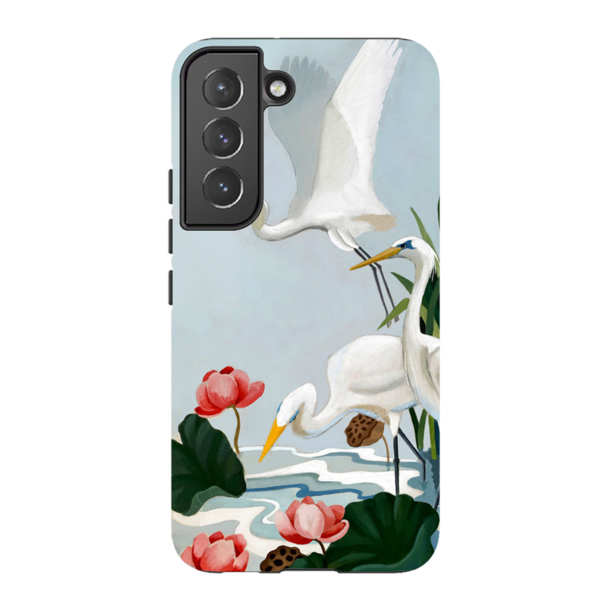 Samsung Tough Case - Egrets And Lillie's By Bex Parkin