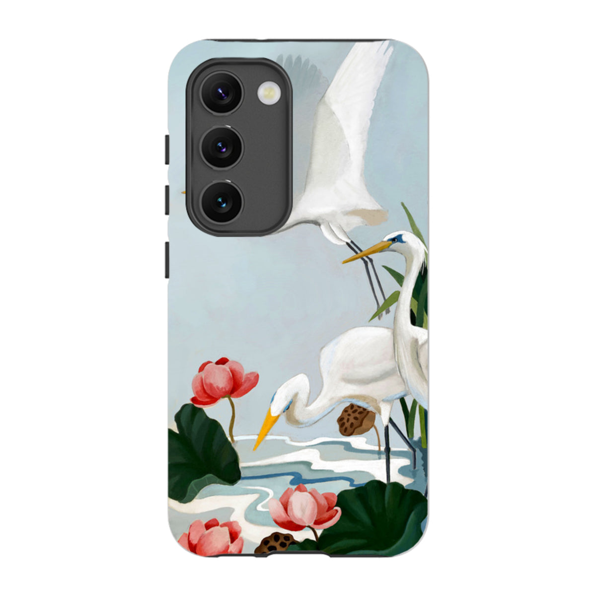 Samsung Tough Case - Egrets And Lillie's By Bex Parkin