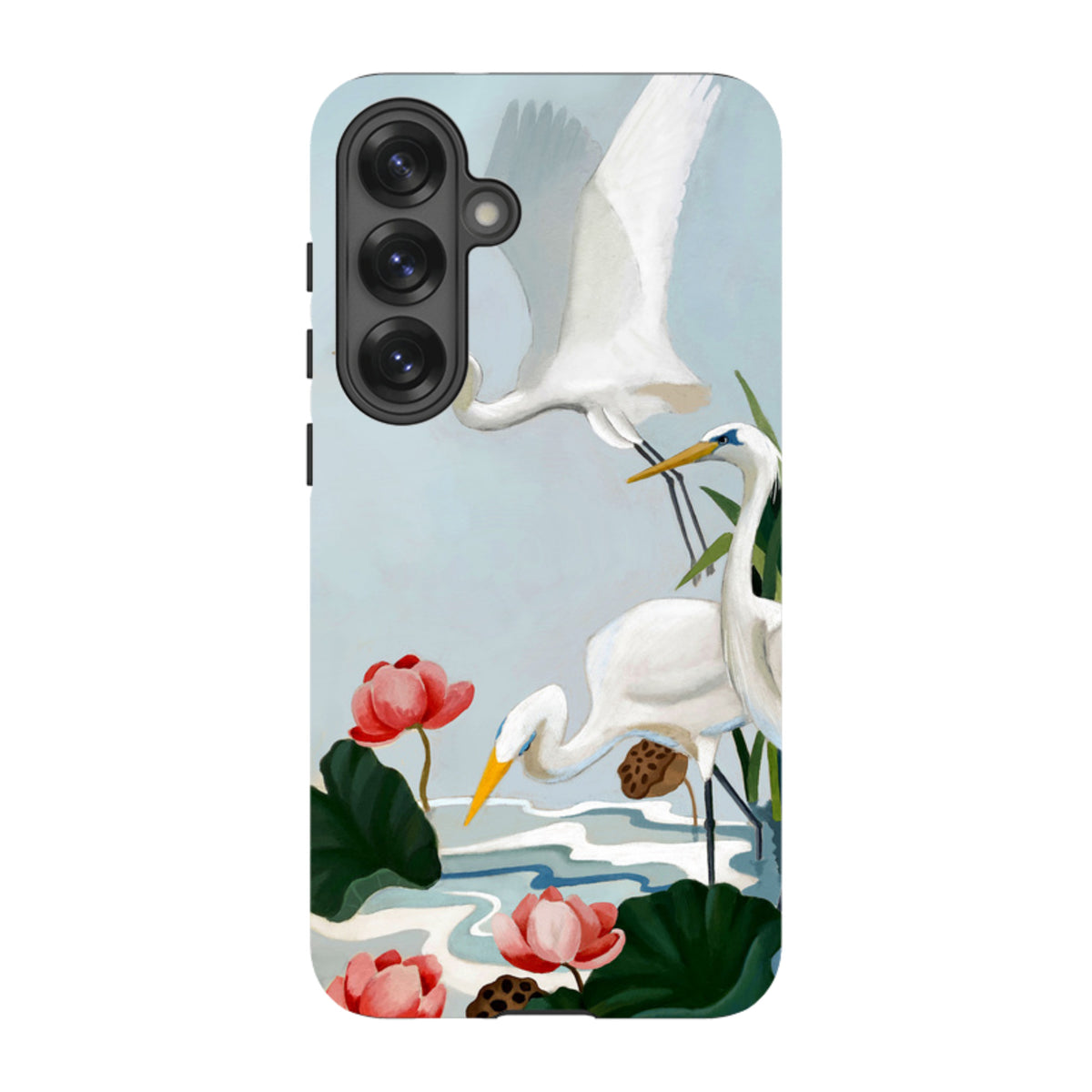 Samsung Tough Case - Egrets And Lillie's By Bex Parkin