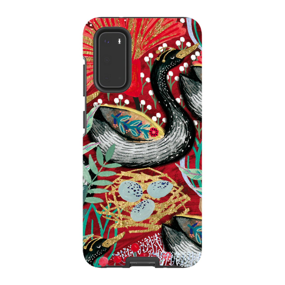 Samsung Tough Case - Eight Geese A Laying By Emma Frances Grant