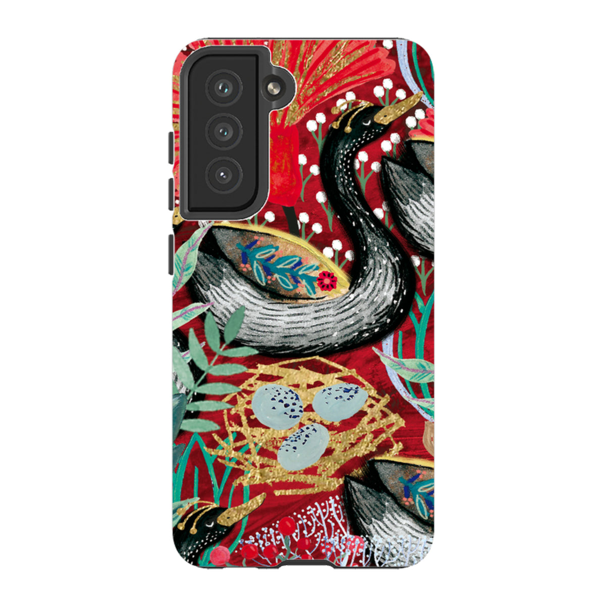 Samsung Tough Case - Eight Geese A Laying By Emma Frances Grant