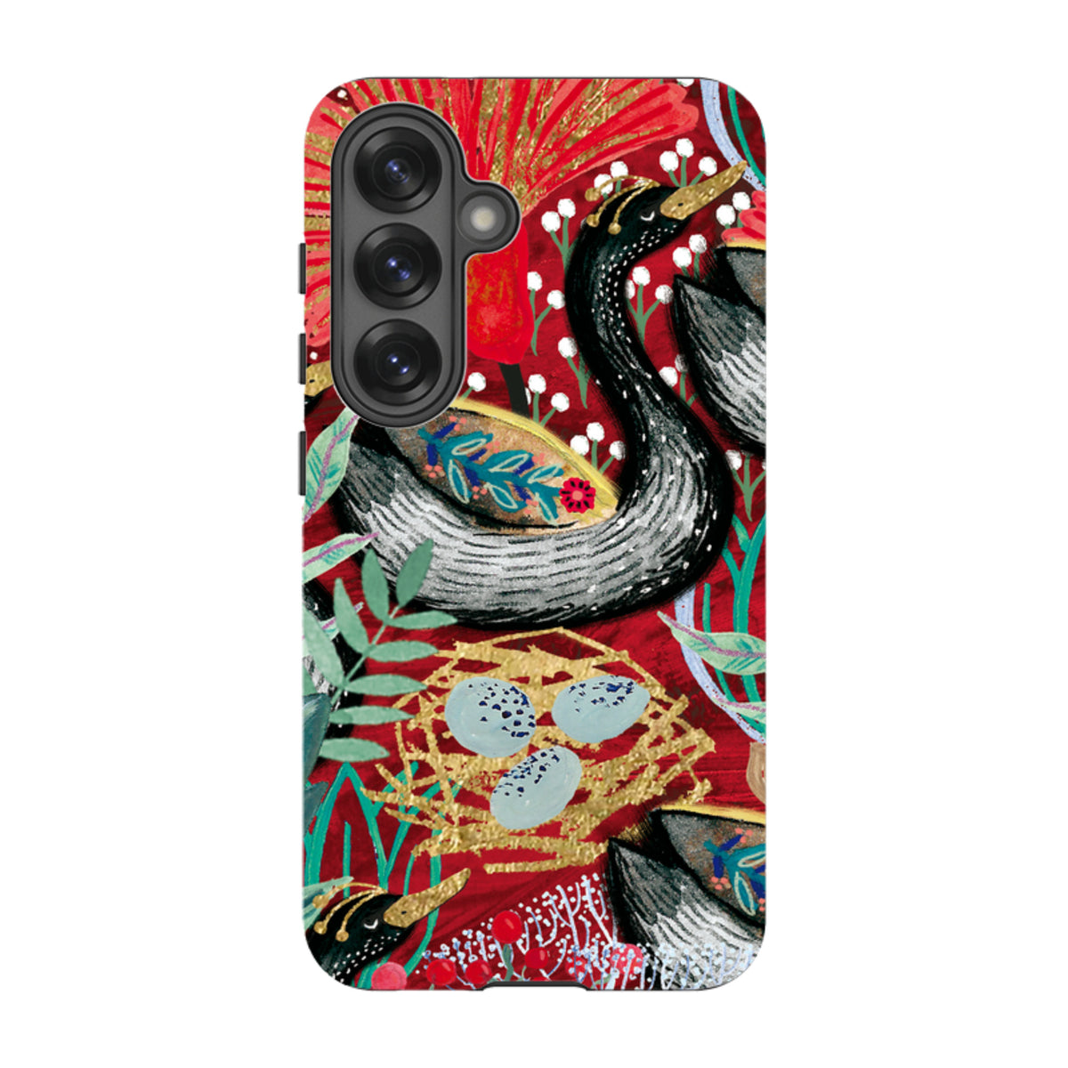 Samsung Tough Case - Eight Geese A Laying By Emma Frances Grant