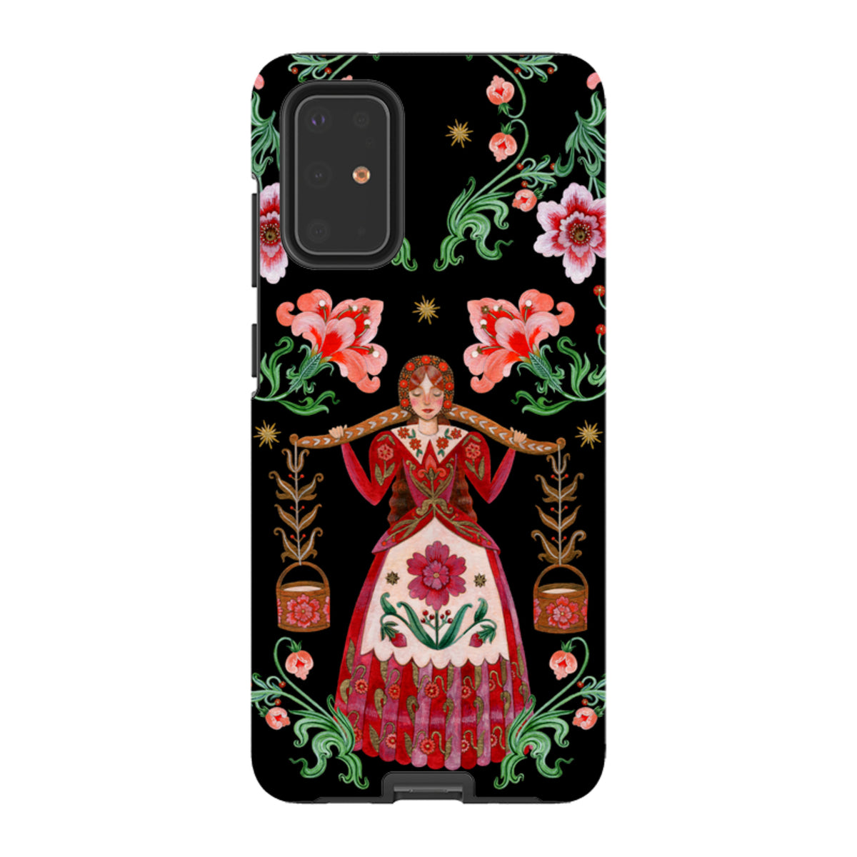 Samsung Tough  Case - Eight Maids A Milking By Maria Matos