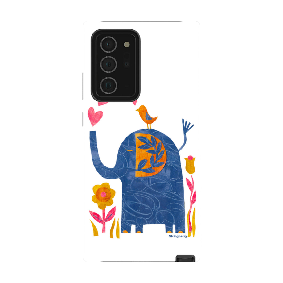 Samsung Tough Case - Elephant In Love By Tracey English