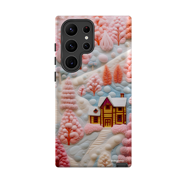 Samsung Tough Case - Embroidery Christmas