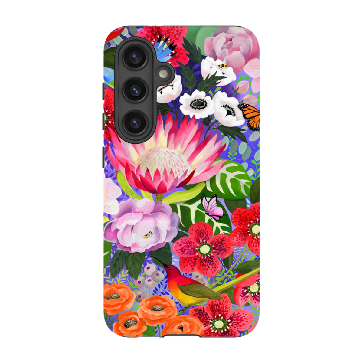 Samsung Tough Case - Exotic Birds By Bex Parkin