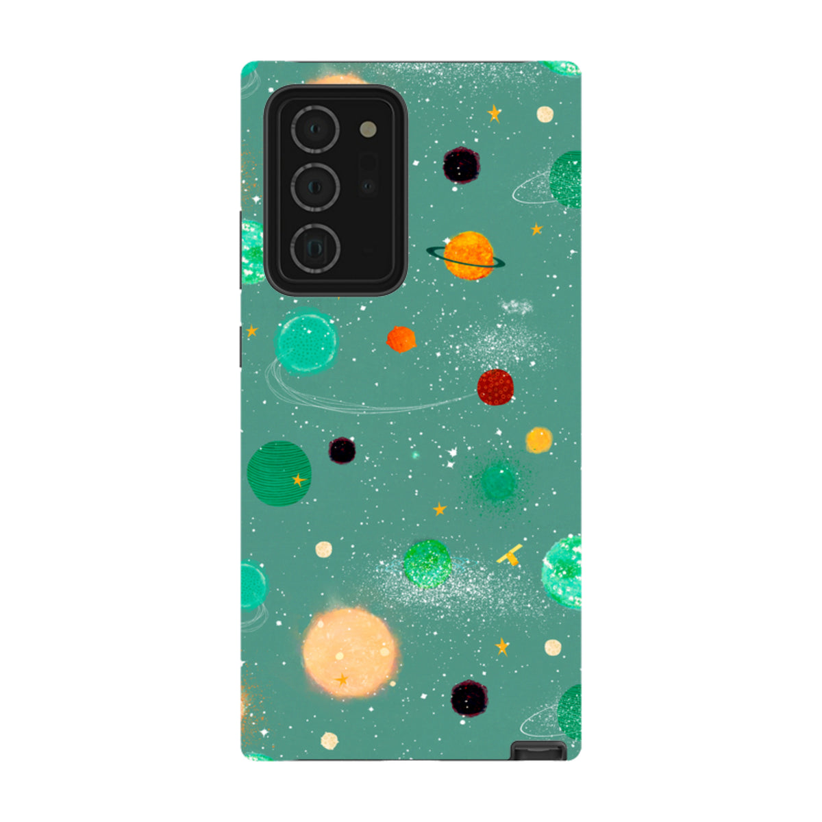 Samsung Tough Case - Far Far Away Green By Katherine Quinn