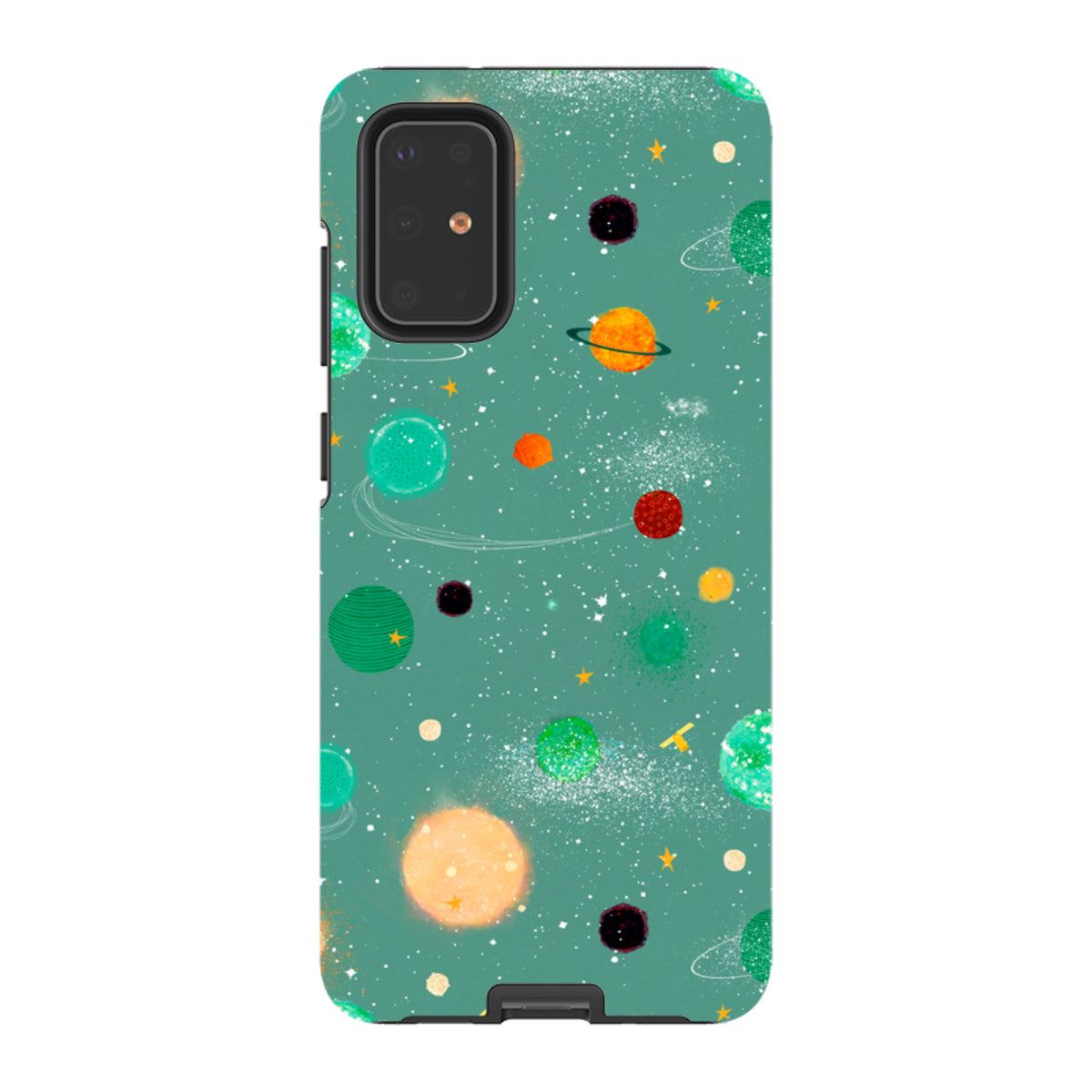 Samsung Tough Case - Far Far Away Green By Katherine Quinn
