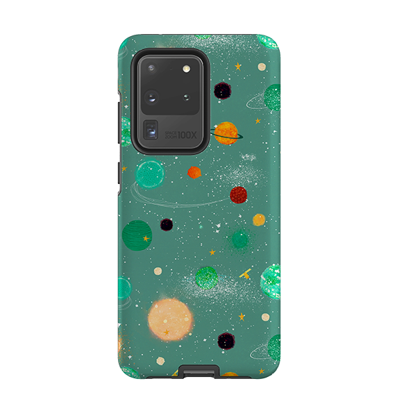 Samsung Tough Case - Far Far Away Green By Katherine Quinn
