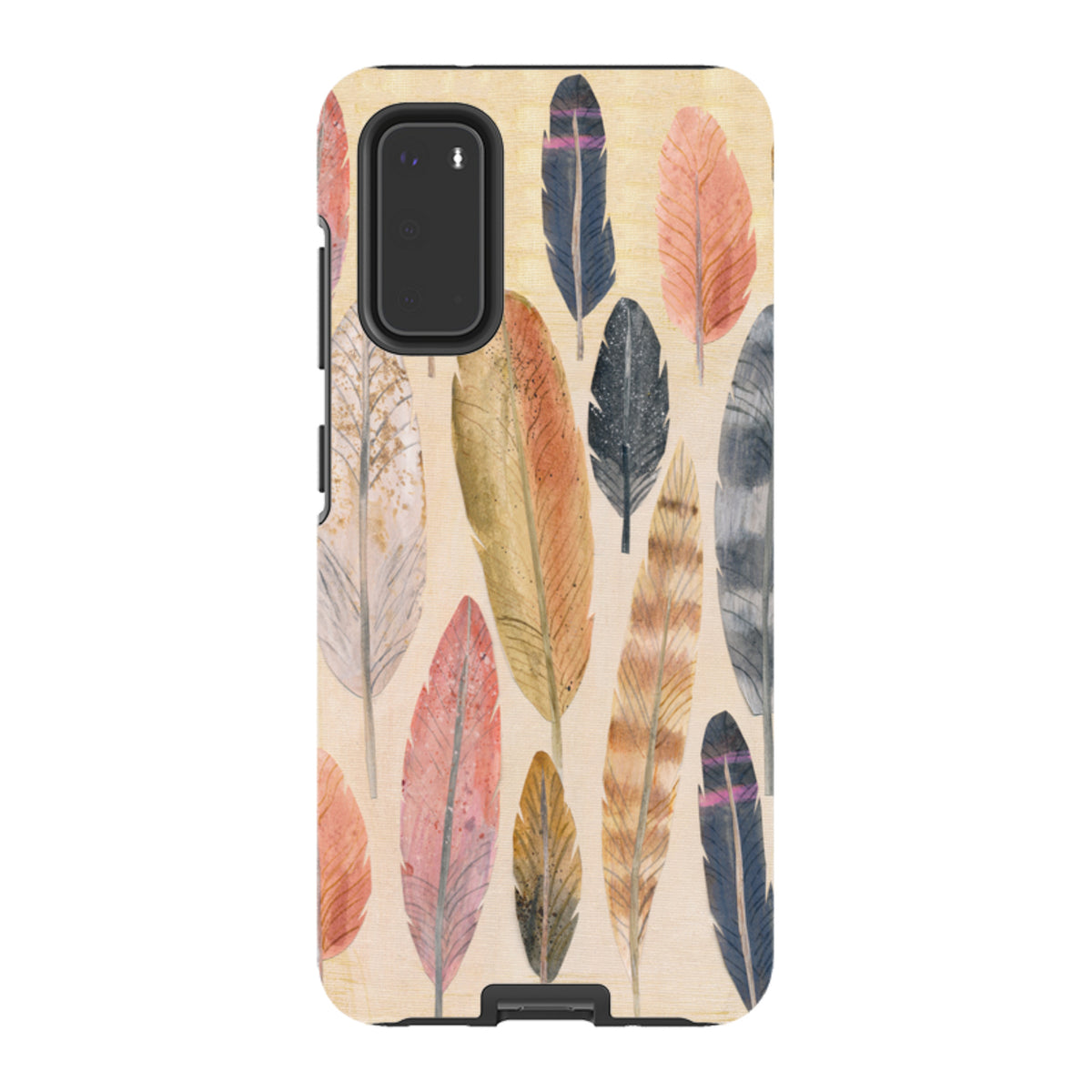 Samsung Tough Case - Feathers By Tracey English