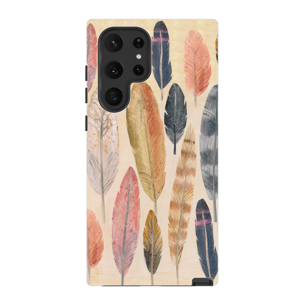 Samsung Tough Case - Feathers By Tracey English