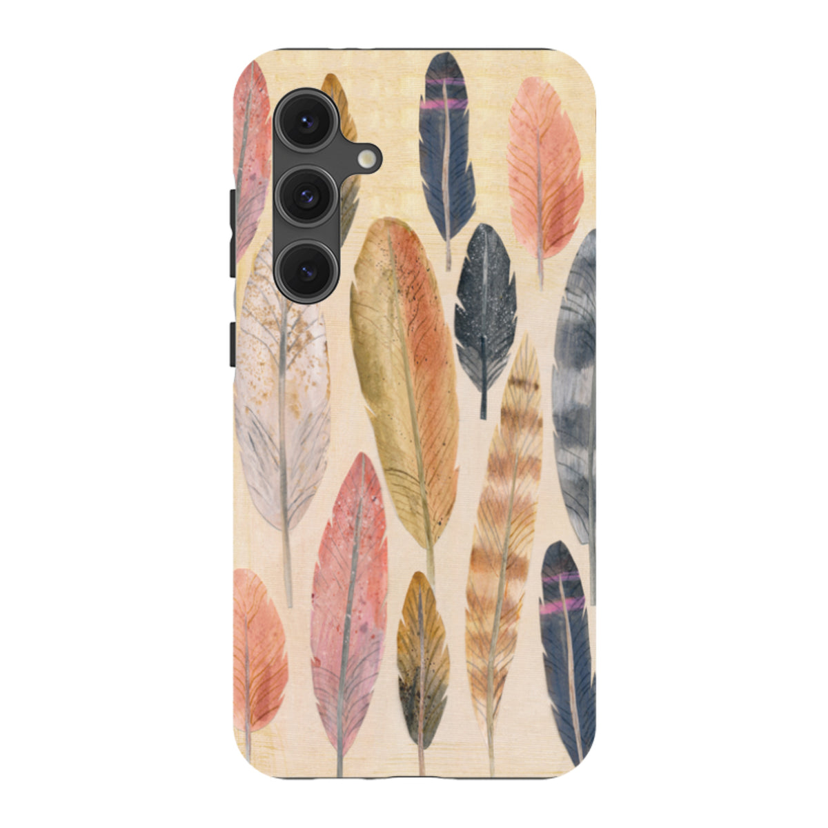 Samsung Tough Case - Feathers By Tracey English