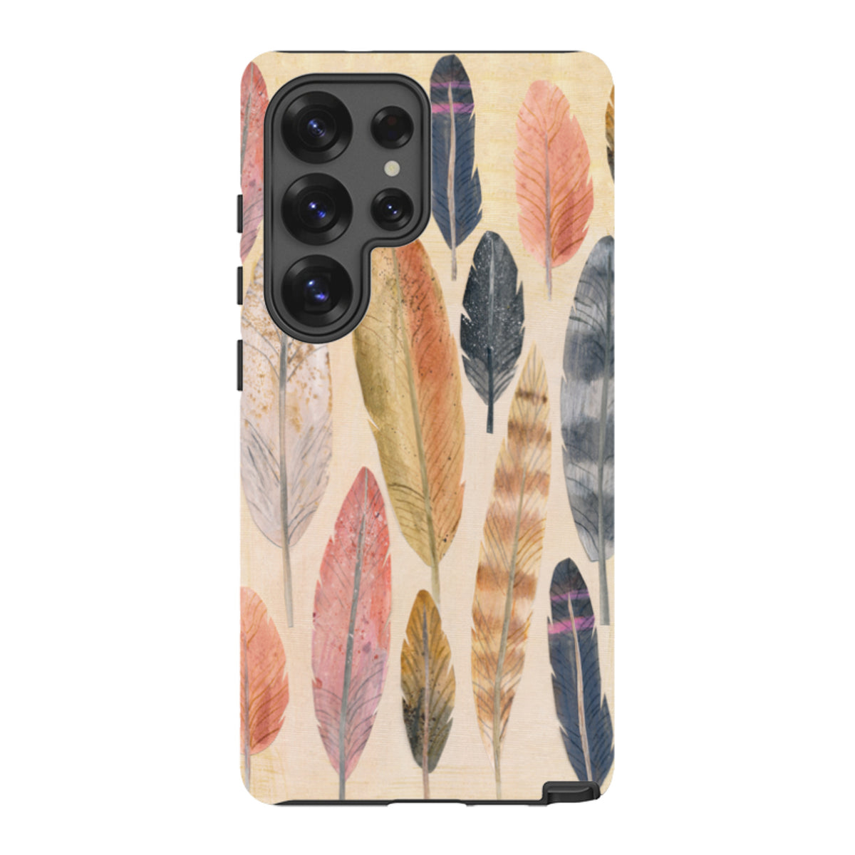 Samsung Tough Case - Feathers By Tracey English