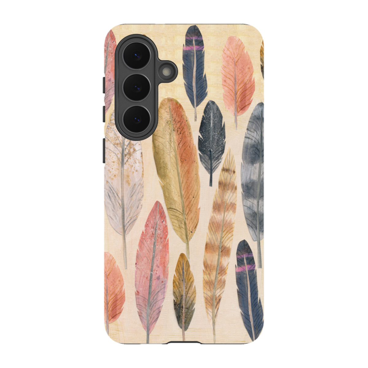 Samsung Tough Case - Feathers By Tracey English